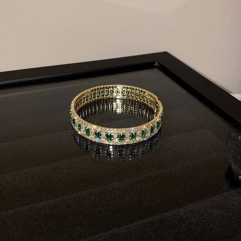 Wholesale Diamond Zircon Open Vintage Bracelet